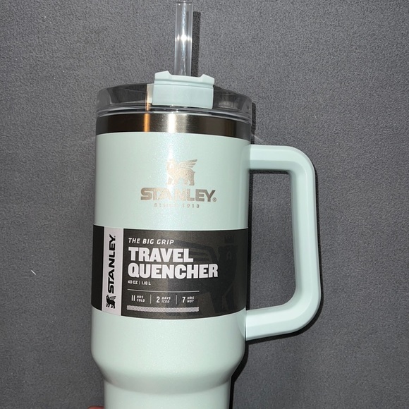 Stanley Adventure 40oz Stainless Steel Quencher Tumblerspearmint Pearlescent